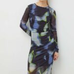 2NDDAY rochie culoareinegru, midi, mulata