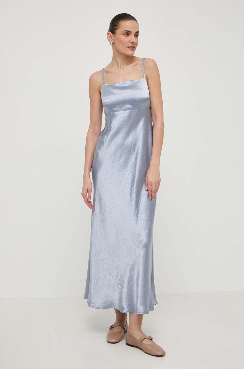 SS24-SUD1DP-55X_F1 Max Mara Leisure rochie maxi, evaza??i 2416220000000 - imagine 1