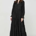 Ivy Oak rochie culoareinegru, maxi, evaza??itiO117619