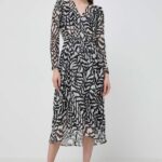 Morin rochie maxi, evazati