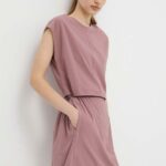 Columbia rochie Bindless Beauty culoarea roz, ini, drept 2073001