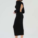 Sint Body rochie culoareinegru, maxi, mulata