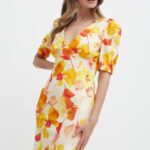 Morin rochie RAin.F culoarea galin, ini, drept, RAin.F