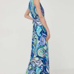 Morin rochie maxi, evazati