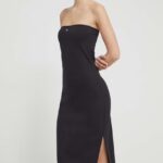 Tommy Jins rochie culoareinegru, ini, mulata DW0DW17925