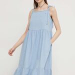 Tommy Jins rochie in inim midi, evaza??i DW0DW17933