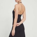 Tommy Jins rochie culoareinegru, ini, evaza??i DW0DW17942