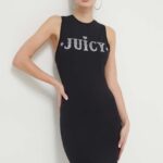 Juicy Couture rochie culoareinegru, ini, drept