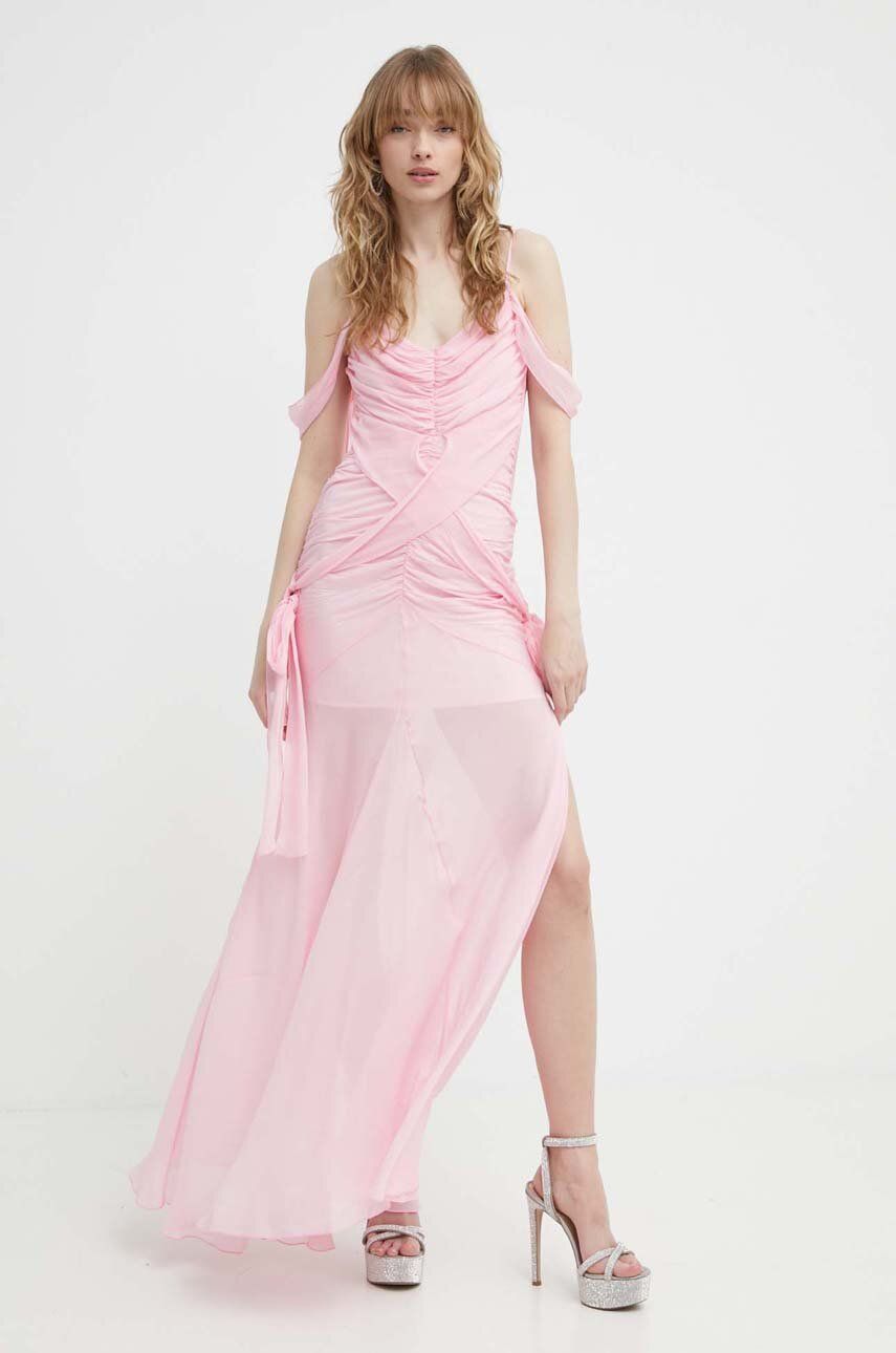 SS24-SUD220-30X_F1 Aniye By rochie culoarea roz, maxi, mulata, 185209 - imagine 1