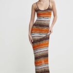 Desigual rochie VinA maxi, mulata, 24SWVF05