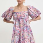 Bardot rochie KALiini, evazati, 58453DB1