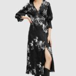 AllSints rochieinI inA DRESS culoareinegru, midi, evazati, W003DA