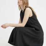 Marc O'Polo rochie diin culoareinegru, ini, evazati, 404064521131