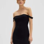 Sint Body rochie OFF SHOULDER inI DRESS BLACK culoareinegru, ini, mulata, SB.528