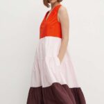United Colors of inetin rochie in bumbactidi, evazati, 464KDV0A6