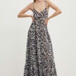 Rotate rochie LIGHT FLOWY MAXI DRESS maxi, evazati, 1129072992