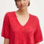 United Colors of Benetton tricou femei, culoarea roz