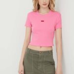 HUGO tricou femei, culoarea roz 50508636