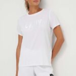 Dkny tricou femei, culoarea alb