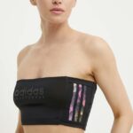 adidas top TIRO femei, culoarea negru, IQ4821