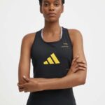 adidas Performance top de antrenament culoarea negru, IS2423