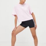 adidas tricou din bumbac femei, culoarea roz IS3617