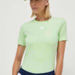 adidas Performance tricou de antrenament Techfit culoarea verde IT6742