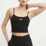 Fila top Loni femei, culoarea negru, FAW0745