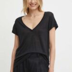Pepe Jeans tricou de in LEIGHTON culoarea negru, PL505855