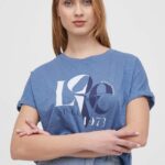 Pepe Jeans tricou din bumbac femei