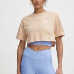 Roxy tricou Essential Energy femei, culoarea bej, ERJKT04119