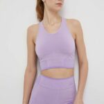 United Colors of Benetton top femei, culoarea violet
