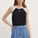 Miss Sixty top SJ3620 KNITTED CAMISOLE femei, culoarea negru, 6L2SJ3620000