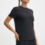 Fjallraven tricou Hemp Blend T-shirt femei, culoarea negru, F14600163