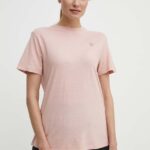 Fjallraven tricou Hemp Blend T-shirt femei, culoarea roz, F14600163