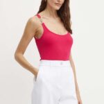 Morgan top DUBO femei, culoarea roz, DUBO