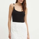 Morgan top DUBO femei, culoarea negru, DUBO