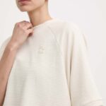 Puma tricou femei, culoarea bej, 624302
