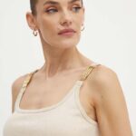 Morgan top DIDO1 femei, culoarea bej, DIDO1