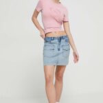 Desigual tricou femei, culoarea roz