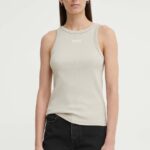 Gestuz top femei, culoarea gri, 10909027