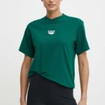 Reebok Classic tricou din bumbac Archive Essentials femei, culoarea verde, 100076222