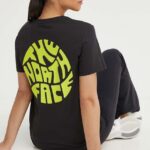 The North Face tricou din bumbac femei, culoarea negru, NF0A87F2JK31
