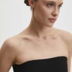 Answear Lab top 2-pack culoarea rosu, cold shoulder