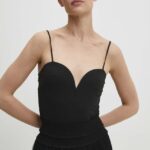 Answear Lab body femei, culoarea negru
