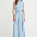 Model Nou de rochie maxi, evazati