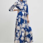 Model Nou de rochie culoareinegru, maxi, evazati