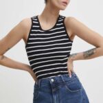 Answear Lab top femei, culoarea negru