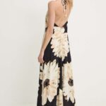 Model Nou de rochie culoareinegru, maxi, oversize