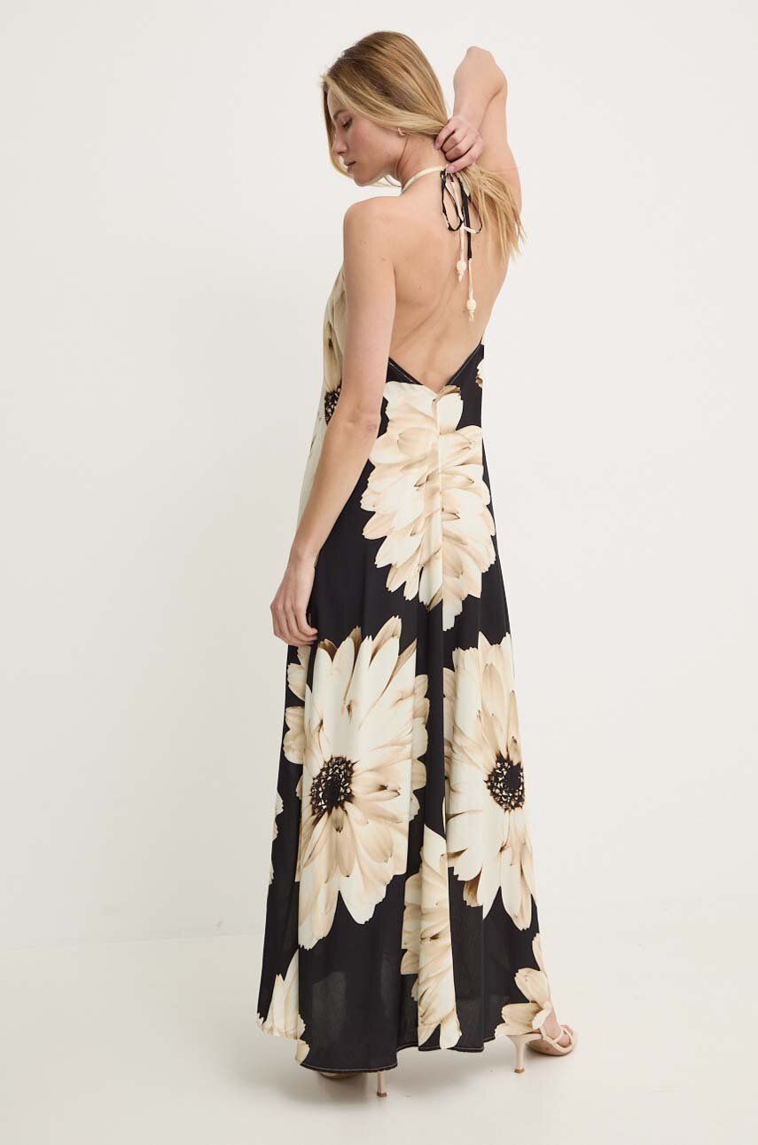 WZ24-SSD005-99X_F1 Model Nou de rochie culoareinegru, maxi, oversize - imagine 1